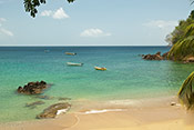 View of sea from front of Beach House